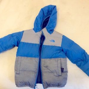 Reversible youth North Face jacket